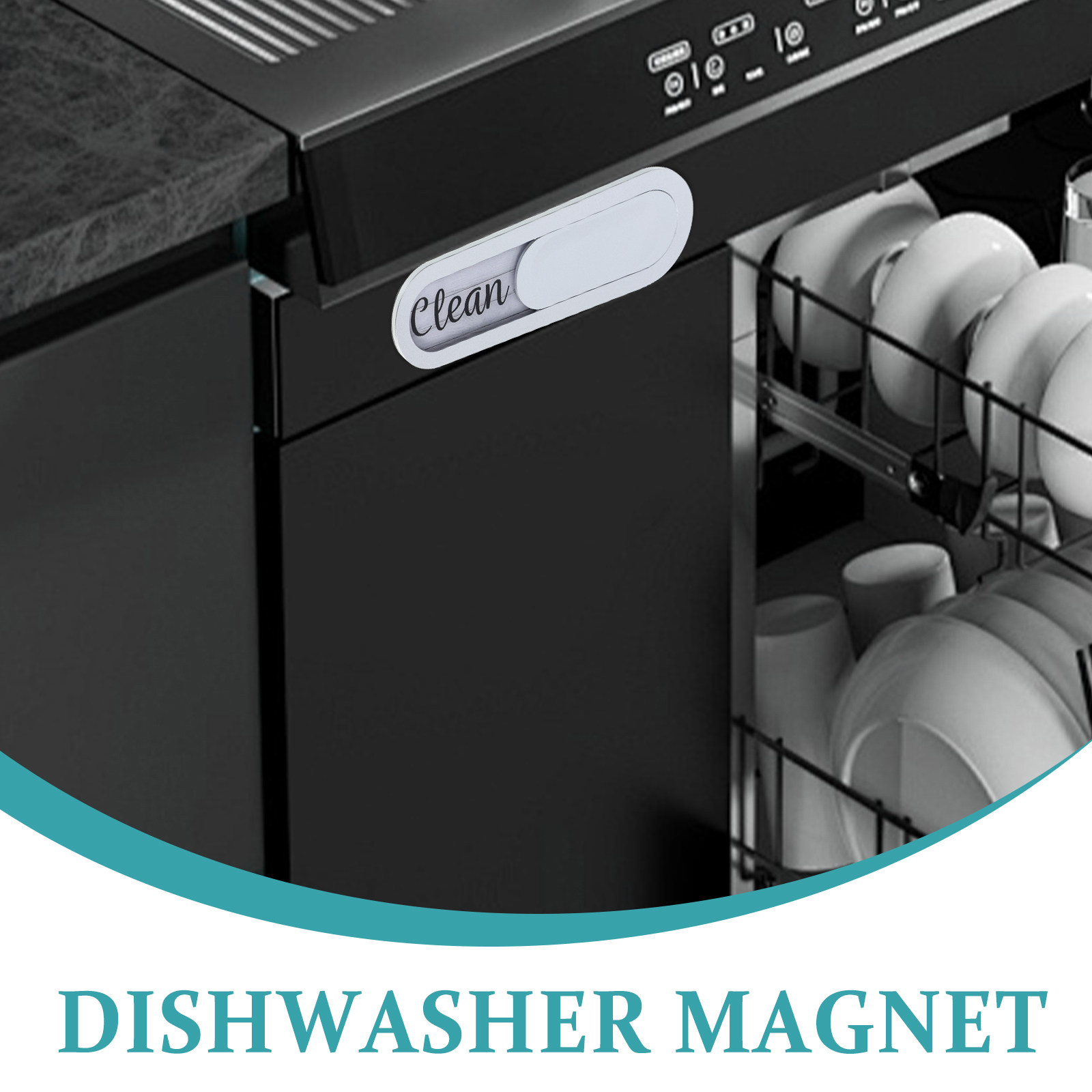 Dishwasher Clean Dirty Magnet  - Kitchen Appliances ulasan dan harga